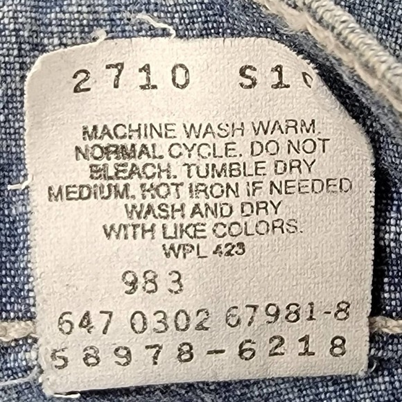 LEVIS Vintage  Red Tab 577 Nouveau Capri - Picture 4 of 13